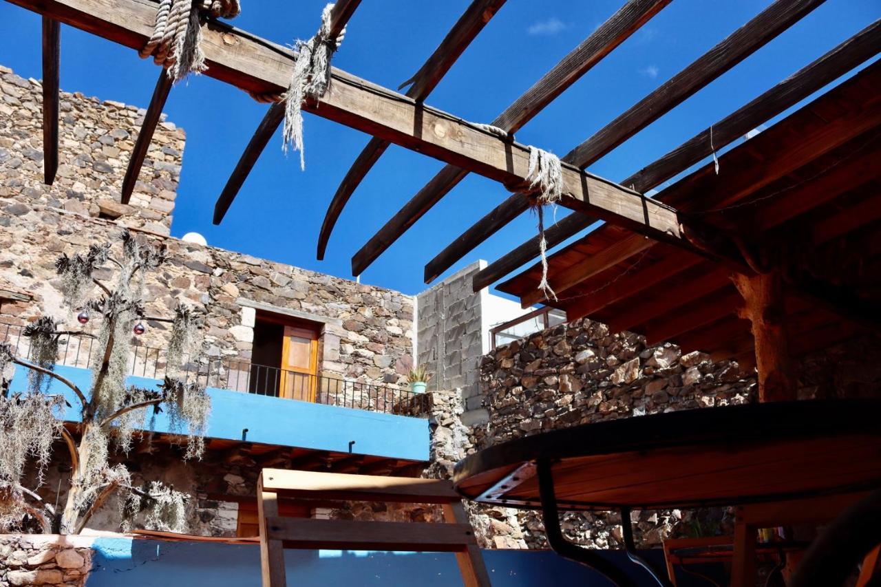 Hospedaje Pizza Azul Catorce Exterior foto
